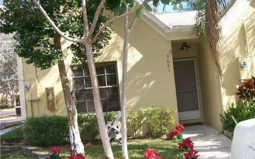 3681 NW 83Rd Ln #3681 Sunrise Fl 33351